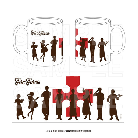 Fire Force Season 3 TV Anime E-DINER Mug [Edith][GOODS]