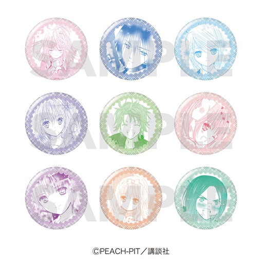 『しゅごキャラ!』トレーディンググリッター缶バッジ(全9種) 1箱9個入り [イーディス][トレーディング]