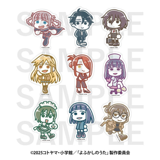 TVアニメ『よふかしのうた Season2』×スズキハルカ ダイカットステッカーセット [イーディス][GOODS]