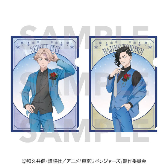 TVアニメ『東京リベンジャーズ』snow globe style  クリアファイルセットC 乾青宗&九井一 [イーディス][GOODS]