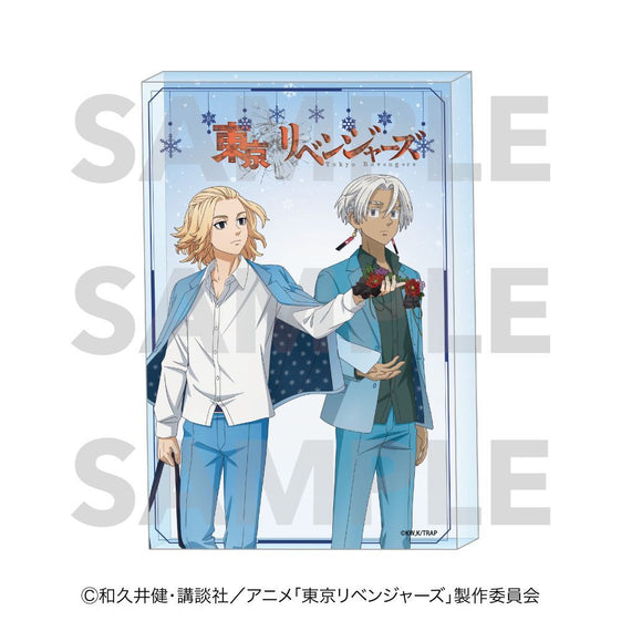 TV Anime "Tokyo Revengers" Snow Globe Style Acrylic Block B Manjiro Sano & Izana Kurokawa [Edith][GOODS]