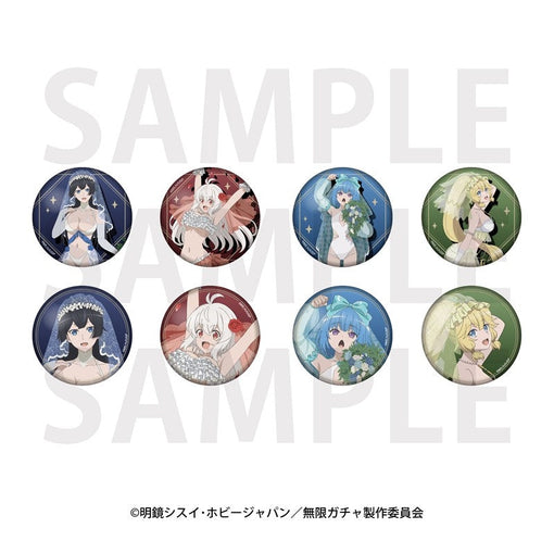 TV Anime "Mugen Gacha" Trading Metallic Can Badges (8 Types Total) 8 Pieces/Box [Eithys][Trading]