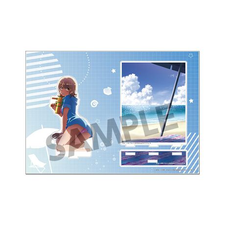 My Youth Romantic Comedy Is Wrong, As I Expected. Zoku - Acrylic Stand with Background, Iroha Isshiki Swimsuit 2019 ver. [Hobby Stock][GOODS]