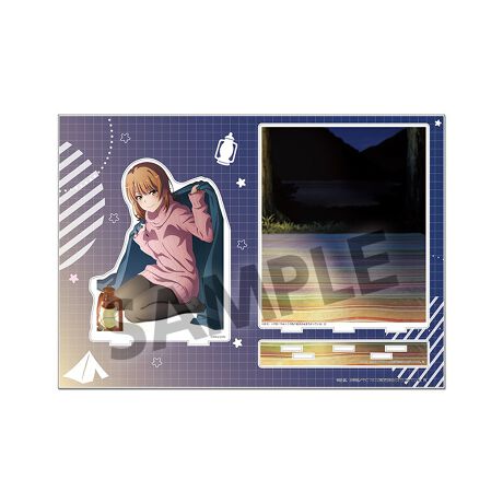 My Youth Romantic Comedy Is Wrong, As I Expected. Fin. Acrylic Stand with Background Iroha Isshiki Camp ver. [Hobby Stock][GOODS]