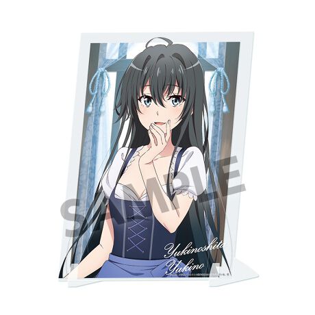 My Youth Romantic Comedy Is Wrong, As I Expected. -Finale- Visual Acrylic Plate Yukino Yukinoshita Dirndl ver. [Hobby Stock][GOODS]
