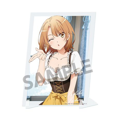 My Youth Romantic Comedy Is Wrong, As I Expected. Fin. Visual Acrylic Plate - Iroha Isshiki Dirndl ver. [Hobby Stock][GOODS]