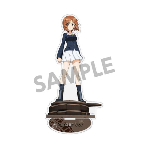 Girls und Panzer das Finale Acrylic Stand Miho Nishizumi Panzer Jacket ver. [Hobby Stock][GOODS]