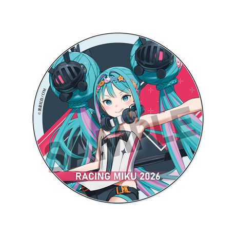 Racing Miku 2026 Key Visual 2 Ver. Acrylic Coaster [Hobby Stock][GOODS]
