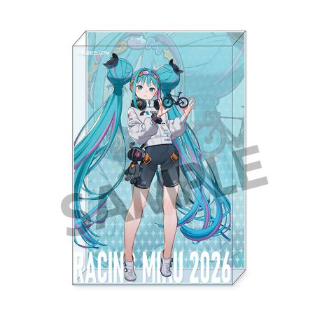 レーシングミク 2026 TEAM UKYO 応援 Ver. アクリルブロック [ホビーストック][GOODS]