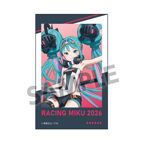 レーシングミク 2026 キービジュアル2 Ver. インスタントフォト風ステッカー [ホビーストック][GOODS]