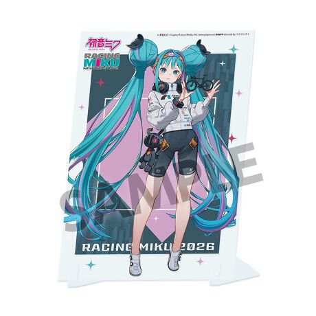 レーシングミク 2026 TEAM UKYO 応援 Ver. ビジュアルアクリルプレート [ホビーストック][GOODS]