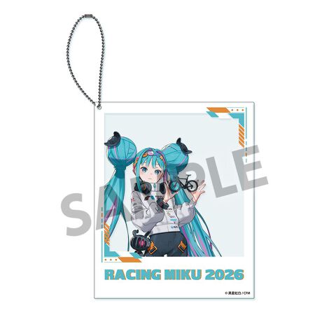 レーシングミク 2026 TEAM UKYO 応援 Ver. ポラロイド風アクリルキーホルダー [ホビーストック][GOODS]