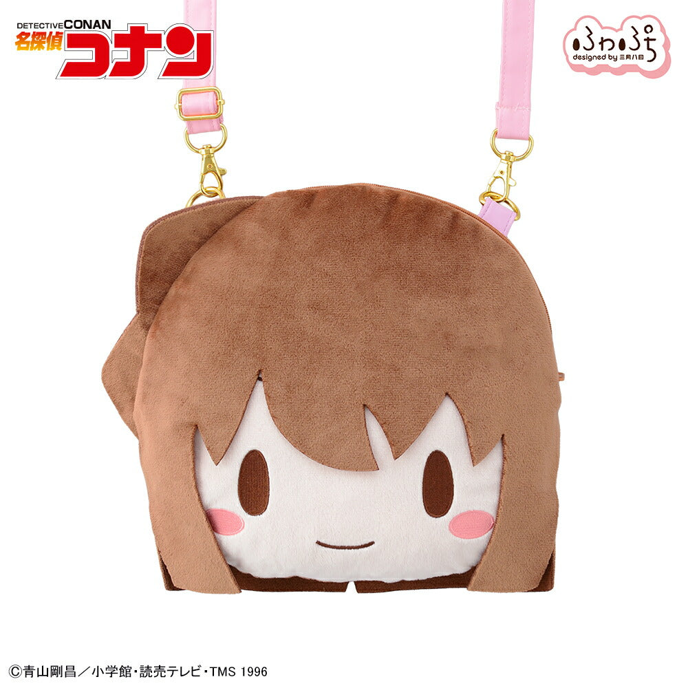 Detective Conan Ai Haibara Fuwapuchi Face Shoulder Bag (M) [Sega Fave][GOODS]
