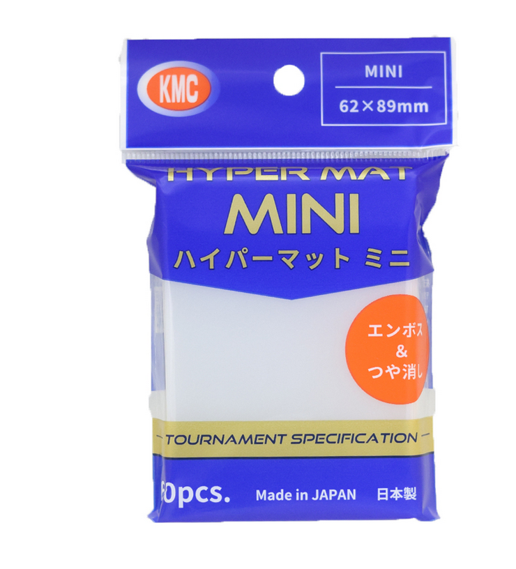 ハイパーマット ミニクリア [KMC][カードサプライ]