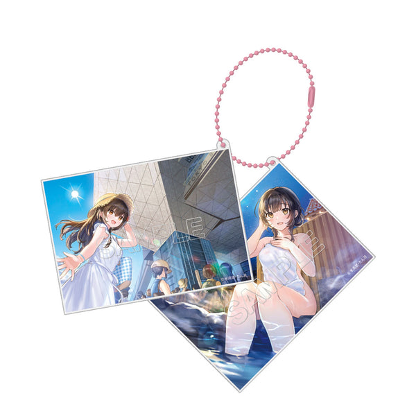 『ファンタジアラブコメヒロインズ』Wアクリルキーホルダー～【朗報】俺の許嫁になった地味子、家では可愛いしかない。～ [KADOKAWA]