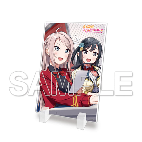 LoveLive! Days Vol.25 『ラブライブ!虹ヶ咲学園スクールアイドル同好会』 ミニアクリルプレート せつ菜&嵐珠 [KADOKAWA][キャラグッズ]