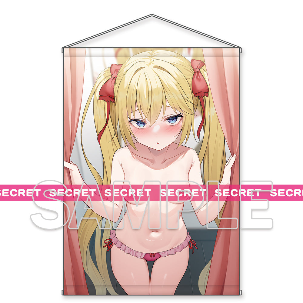 あれっくす描き下ろし 試着室で大胆に誘惑▼加奈ちゃんX-RATEDタペストリー [KADOKAWA][GOODS][年齢制限]