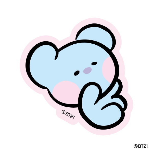 BT21 minini ダイカットステッカーミニ /(1)KOYA [ensky(エンスカイ)][キャラグッズ]