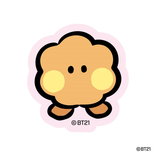 BT21 minini ダイカットステッカーミニ /(3)SHOOKY [ensky(エンスカイ)][キャラグッズ]