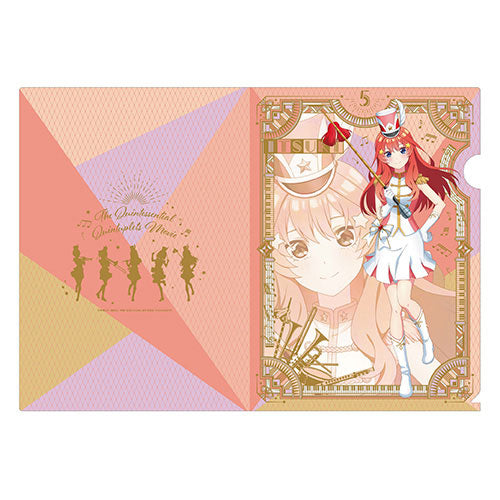 The Quintessential Quintuplets the Movie A4 Clear File (Marching Band) 5. Satsuki Nakano [ensky][Character Stationery]
