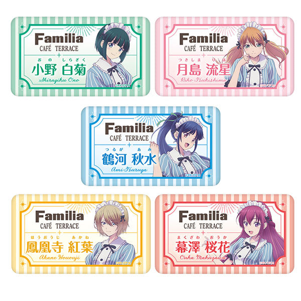 Goddess Cafe Terrace Acrylic Name Badges 5-pack BOX [Ensky]