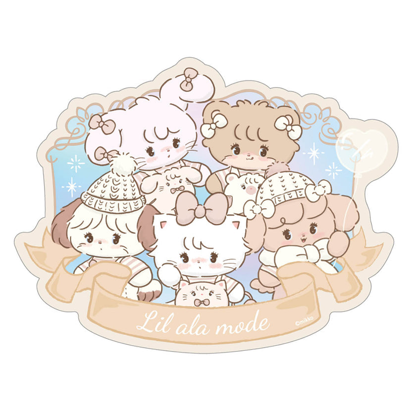 Lil ala mode プリズムトラベルステッカー lil ala mode① [エンスカイ][GOODS]