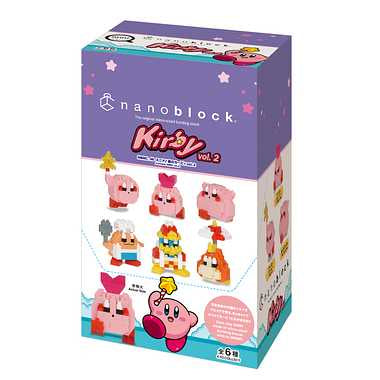 NBMC_46 Nanoblock mininano Kirby vol.2, Box of 6 [Kawada][GOODS]