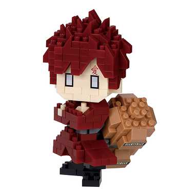 ナノブロック NBCC_224 『NARUTO-ナルト- 疾風伝』 我愛羅 [カワダ][ブロック]