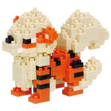 ナノブロック NBPM_106 ポケットモンスター ウインディ [カワダ][パズル]