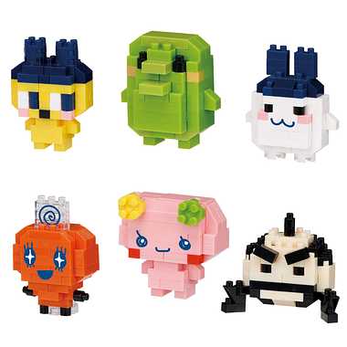 ナノブロック NBMC_79 ミニナノ たまごっち 1箱6個入り [カワダ][ブロック]
