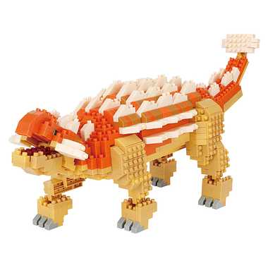 ナノブロック NBM-063 ダイナソーDX アンキロサウルス [カワダ][ブロック]
