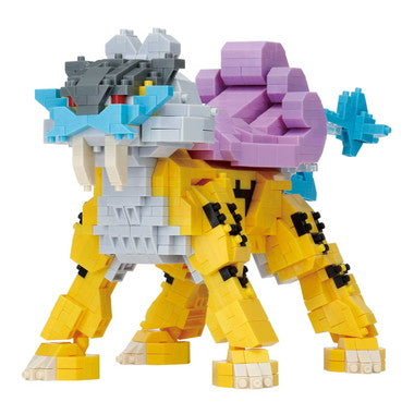 ナノブロック NBPM_107 ポケットモンスター ライコウ デラックスエディション [カワダ][ブロック]