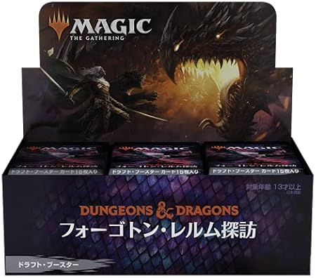MTG フォーゴトン・レルム探訪 ドラフト・ブースター 日本語版 1BOX36PAC入り [ウィザーズ][TCG]