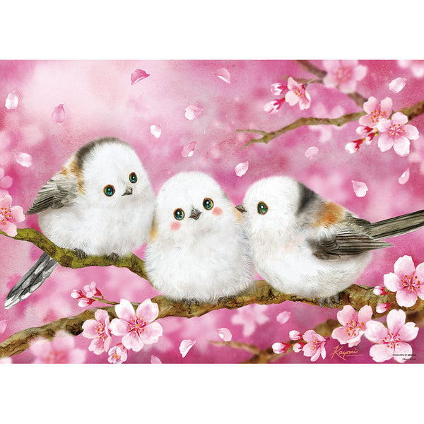 600-034 シマエナガ 春だより [ビバリー][ジグソー]