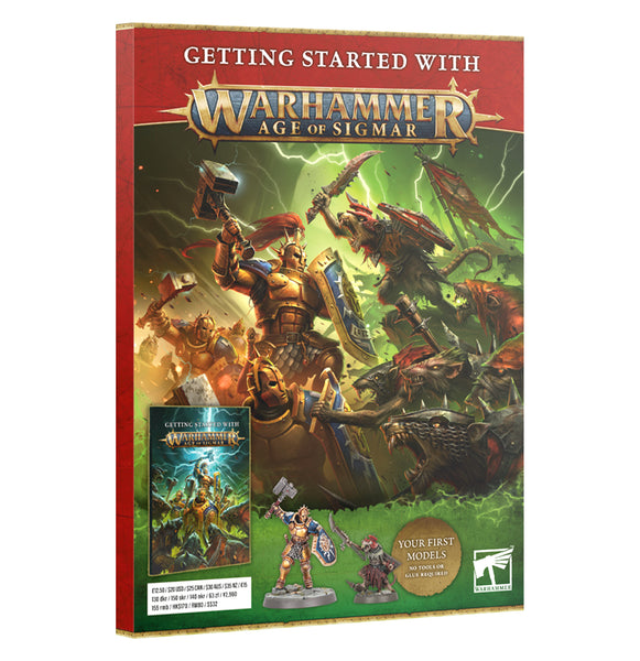 GETTING STARTED WITH AGE OF SIGMAR (JPN) エイジ・オヴ・シグマー初心者ガイド(日本語版) [ゲームズワークショップ][ミニチュアゲーム]