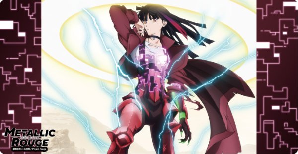 キャラクター万能ラバーマットスリム メタリックルージュ「ルジュ・レッドスター」 [ブロッコリー][カードサプライ]