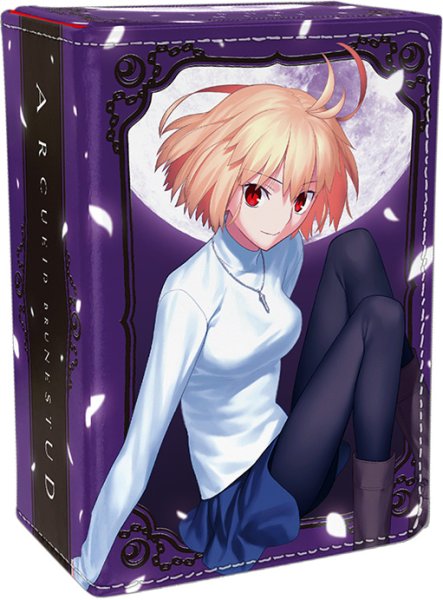 Synthetic Leather Deck Case W - Tsukihime "Arcueid" Revival [Broccoli][Card Supplies]