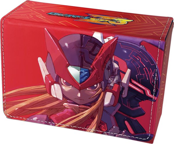 Synthetic Leather Deck Case W Rockman Zero 3 Revival [Broccoli][Card Supplies]