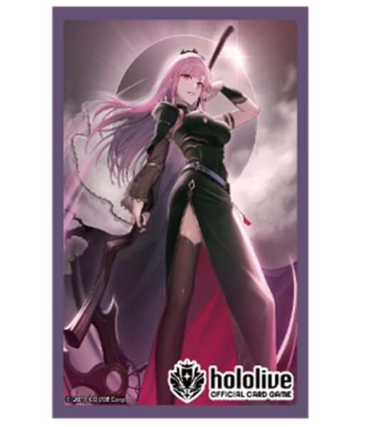 hololive OFFICIAL CARD GAME オフィシャルホロカスリーブ Vol.8 『森カリオペ』 [カバー][カードサプライ]