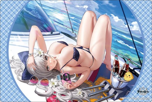 Bushiroad Rubber Mat Collection V2 Vol. 1577 Azur Lane "Vittorio Veneto" La Spezia's Flower ver. [Bushiroad][Card Supplies]