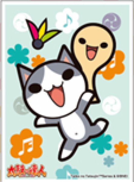 キャラクタースリーブ 太鼓の達人 ネコと杓子 (EN-1437) [エンスカイ][カードサプライ]