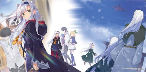 Bushiroad Rubber Mat Collection V2 Vol. 1585 Fujimi Fantasia Bunko "Akashic Records of Bastard Magic Instructor" [Bushiroad] [Card Supplies]