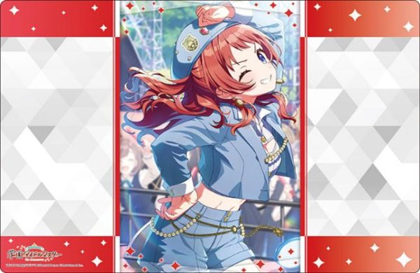 Bushiroad Rubber Mat Collection V2 Vol.1676 Gakuen Idolmaster "Saki Hanami" Boom Boom Pow ver. [Bushiroad][Card Supplies]