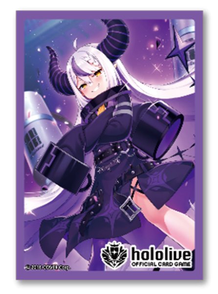 hololive OFFICIAL CARD GAME オフィシャルホロカスリーブ Vol.14 『ラプラス・ダークネス』 [カバー][カードサプライ]