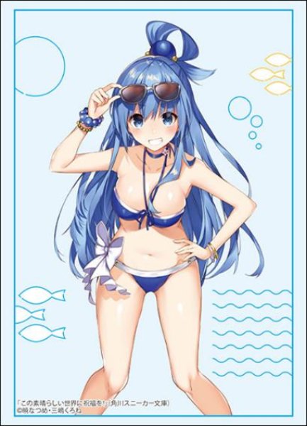 ブシロード スリーブコレクション ハイグレード Vol.4789 角川スニーカー文庫  この素晴らしい世界に祝福を!『アクア』水着ver. [ブシロード][カードサプライ]