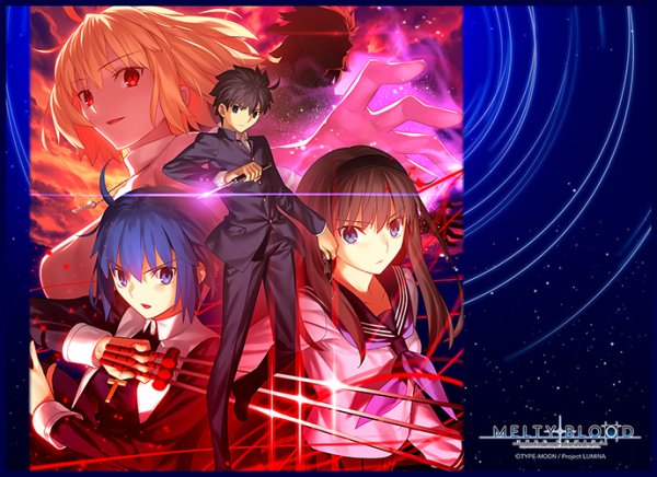 TCG万能プレイマット MELTY BLOOD: TYPE LUMINA「集合」 [ブロッコリー][カードサプライ]