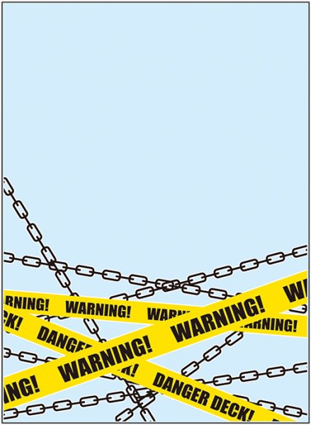 ブロッコリースリーブプロテクター【世界の文様】 「WARNING!」リバイバル [ブロッコリー][カードサプライ]