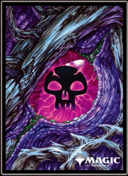 マジック:ザ・ギャザリング プレイヤーズカードスリーブ MTGS-350 『タルキール:龍嵐録』《沼》 [エンスカイ][カードサプライ]