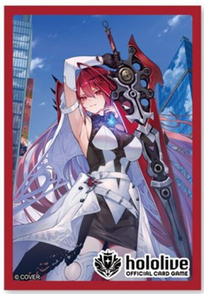 hololive OFFICIAL CARD GAME オフィシャルホロカスリーブ Vol.33 『エリザベス・ローズ・ブラッドフレイム』 [カバー][カードサプライ]
