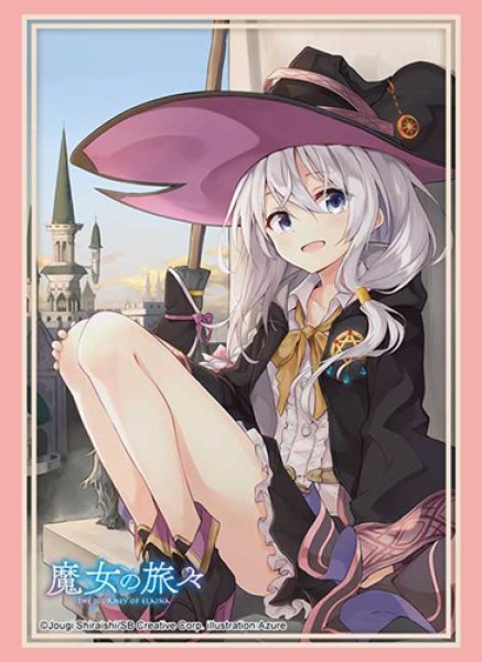 Bushiroad Sleeve Collection High Grade Vol.5135 GA Bunko "Wandering Witch: The Journey of Elaina" Elaina [Bushiroad][Card Supplies]